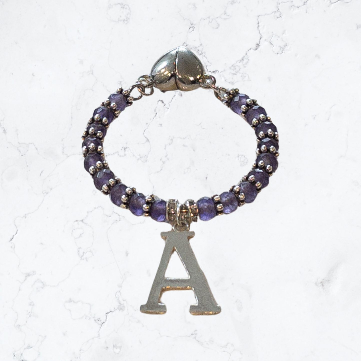 February Birthstone - Wine Charm