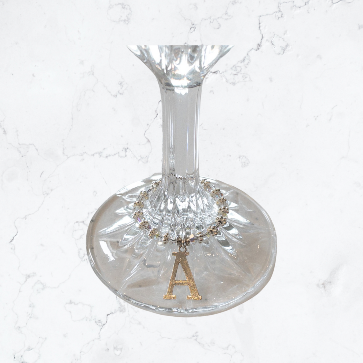 April Birthstone - Wine Charms