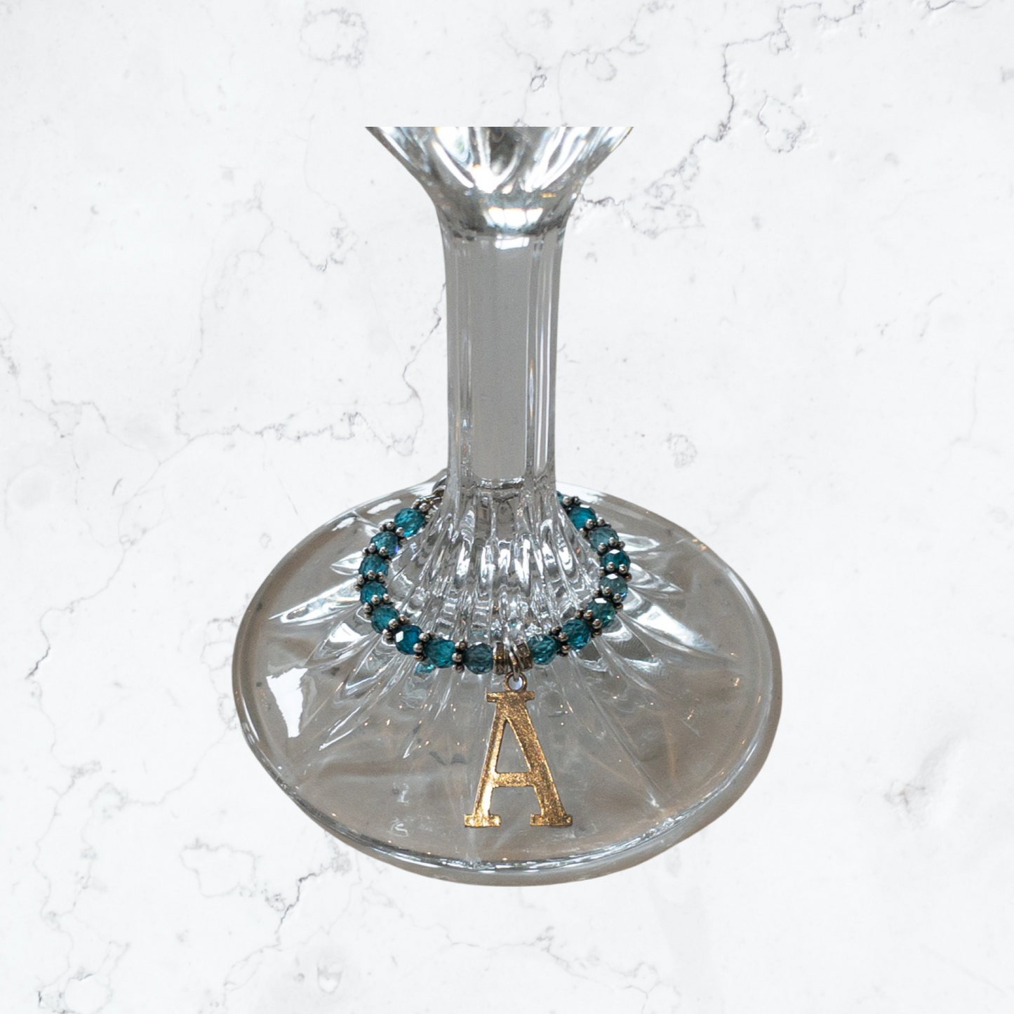 December Birthstone - Wine Charms